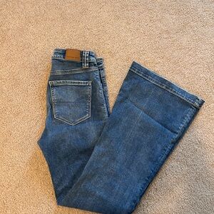 Women's Blue Flare Jeans